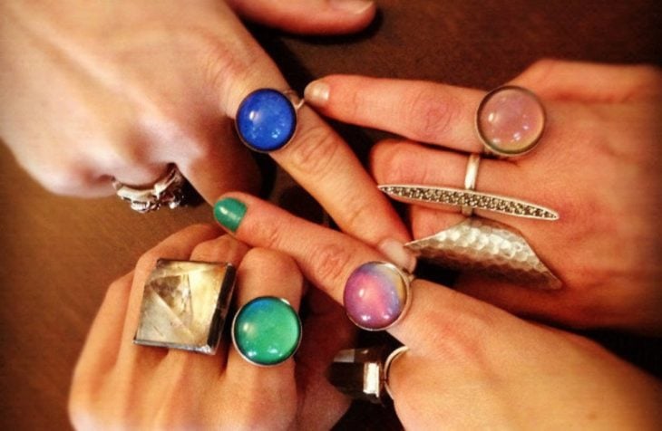 Anillos de colores