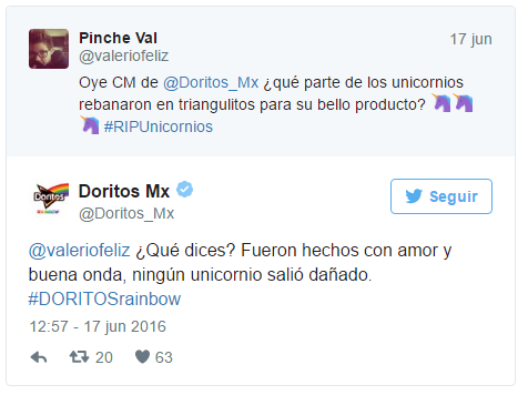 Doritos rainbow, ningún unicornio salió dañado