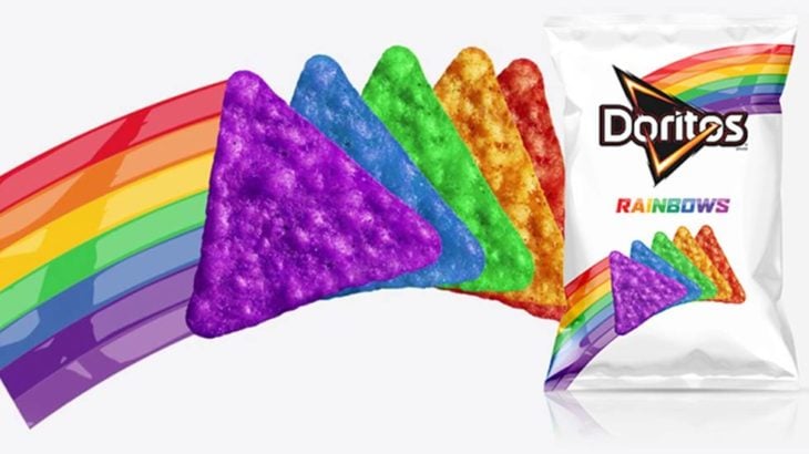 Doritos rainbows