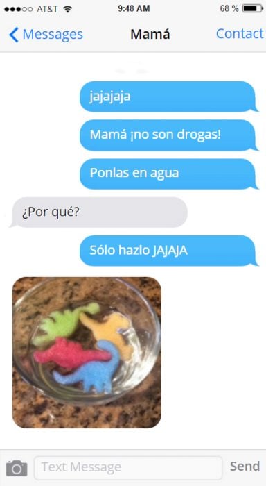 No son drogas, remojalas