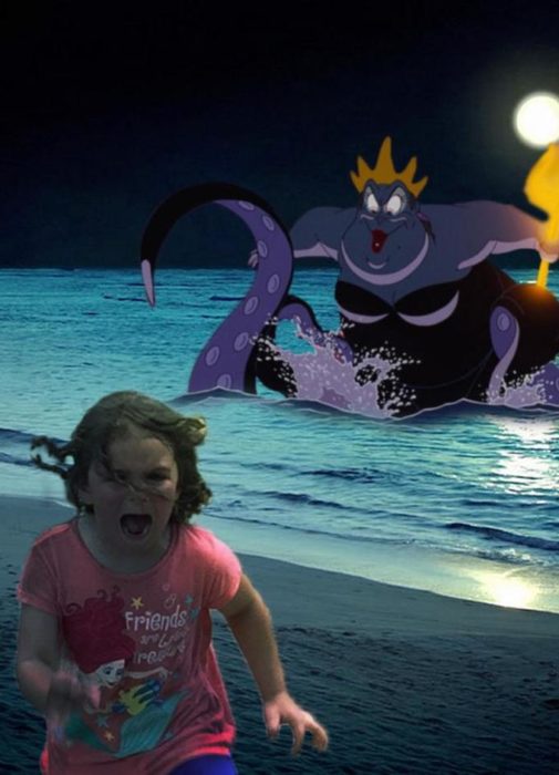 URSULA QUERIENDO COMERSE A LA NIÑA