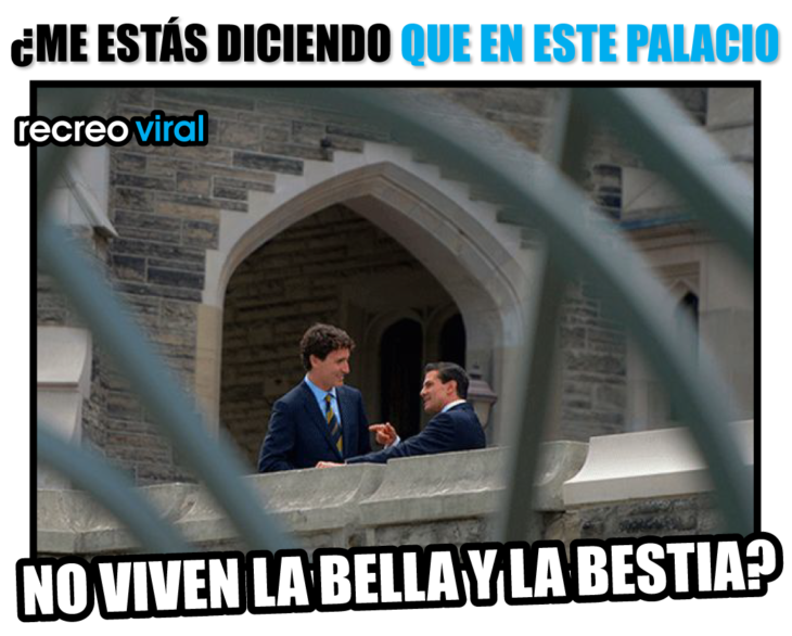 PEÑA NIETO VIENDO EL CASTILLO