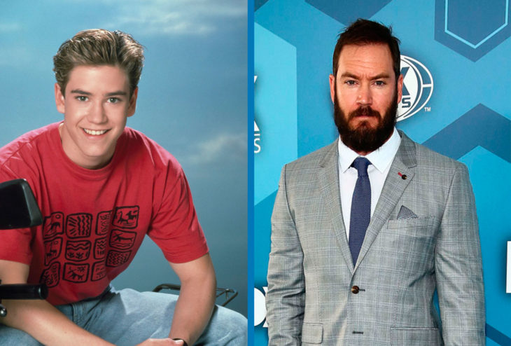 Mark-Paul Gosselaar como lucía antes y cómo luce ahora