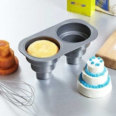 Molde para cupcakes que asimila a pasteles pequeñitos