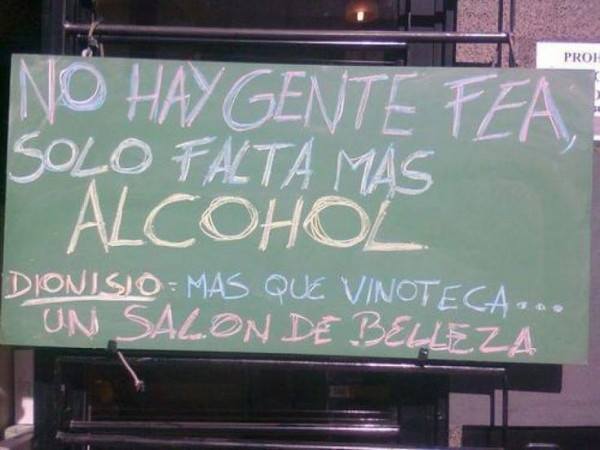 Anuncio de bar 