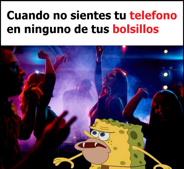 Meme de bob esponja cavernícola 1