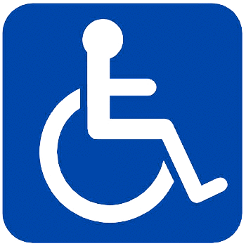GIF Logotipo de Twitter y señal de discapacitados