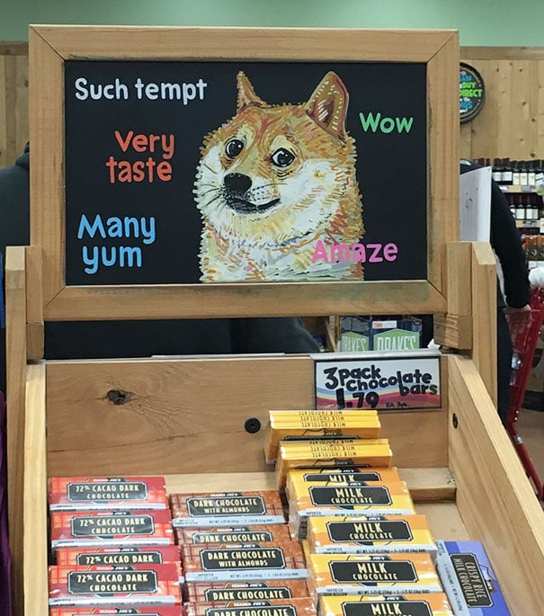 Meme en supermercado