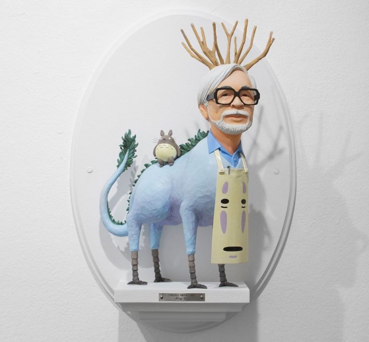 Figurilla de Hayao Miyazaki