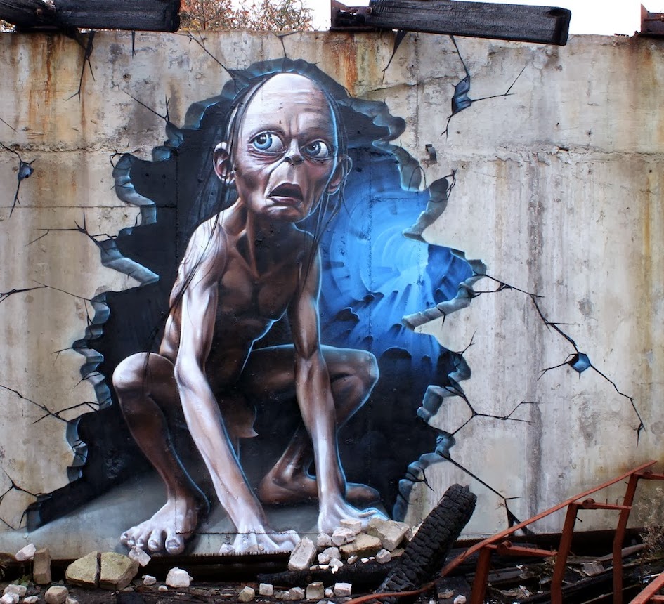 undefined Graffitti de Golum