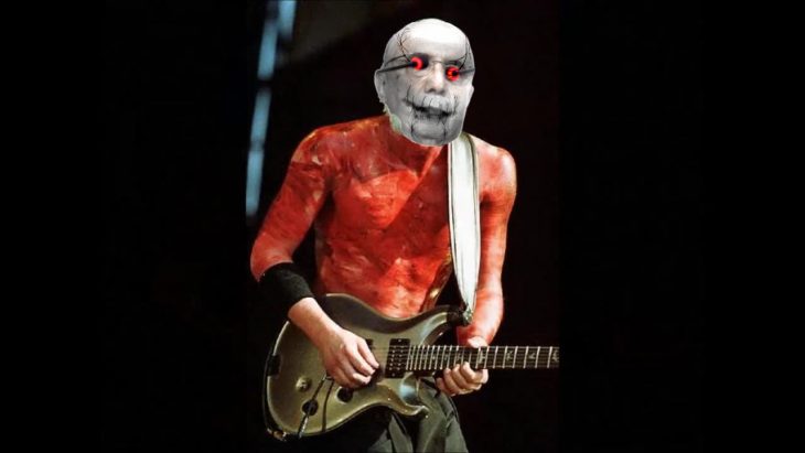 Henrique Mirelles como el guitarrista de Limp Bizkit 