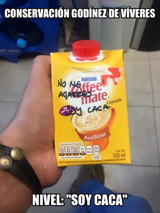 meme crema para café que es popó