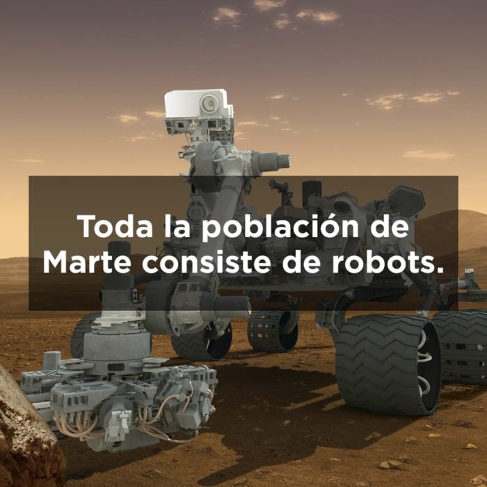 ROBOT EN MARTE