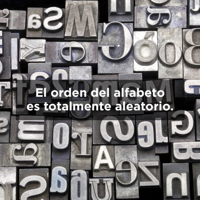 ALFABETO DE MÁQUINA DE ESCRIBIR