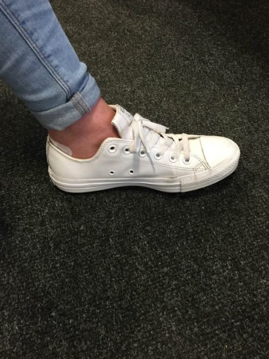 teni blanco converse 