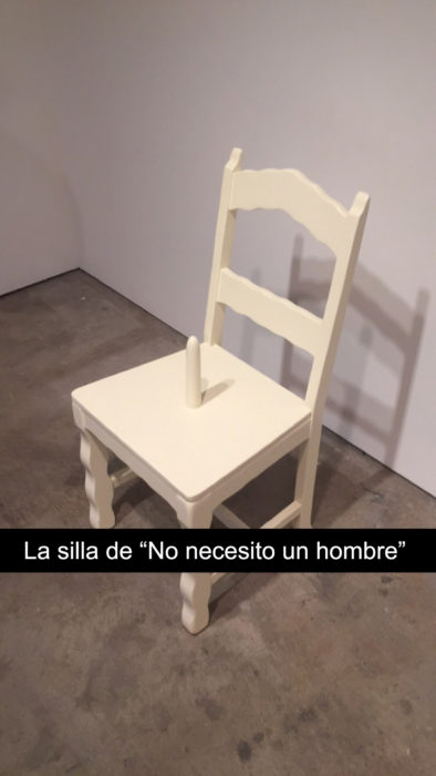 snapchat silla museo de arte