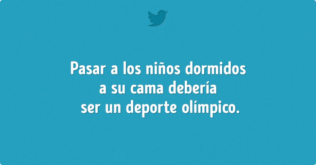 frases padres, dormir deporte olímpico