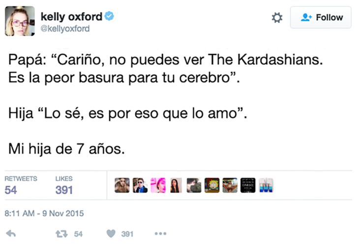 twitter niña de 7 años kardashians 