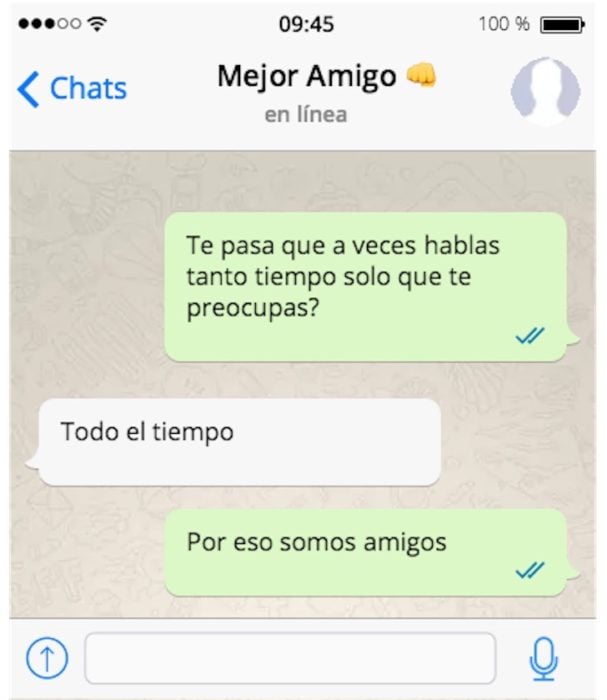 por eso somos amigas mensaje de texto