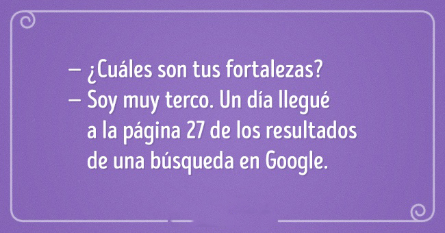 frases entrevistas de trabajo google