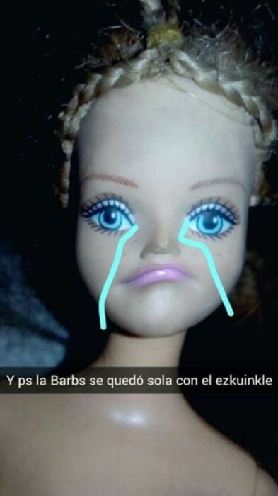 barbie llorando