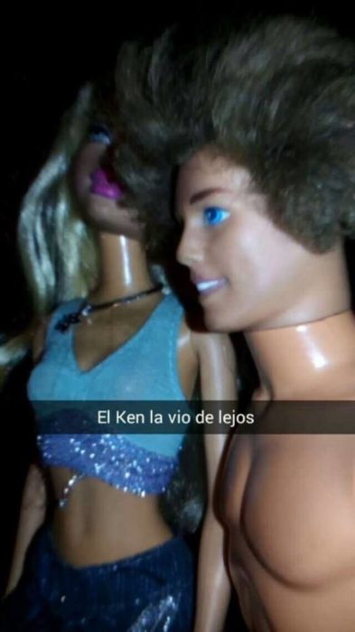 ken la vio de lejos