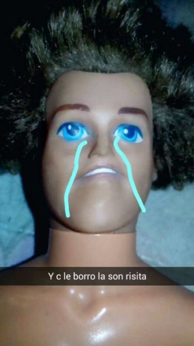 ken llorando por barbie