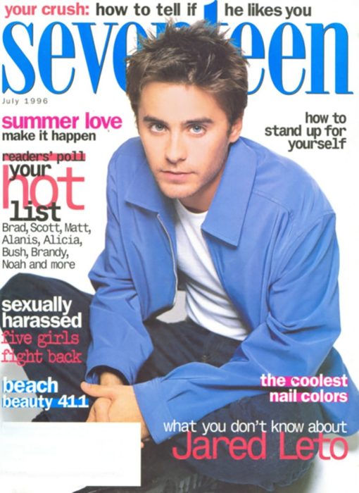 jared leto en seventeen