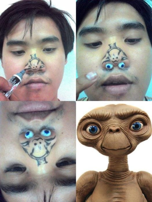 E. T. cosplay barato