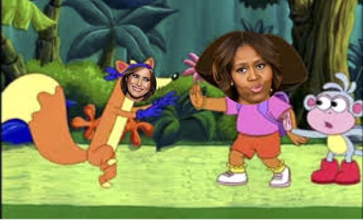 melanie y michelle meme dora