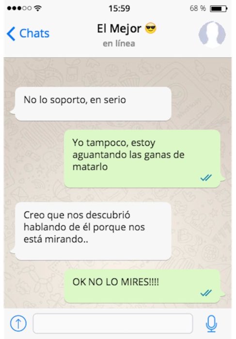 lo odio mensaje de texto