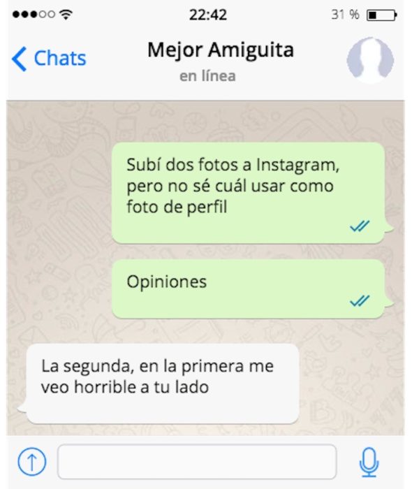 subí 2 fotos de instagram mensaje de texto