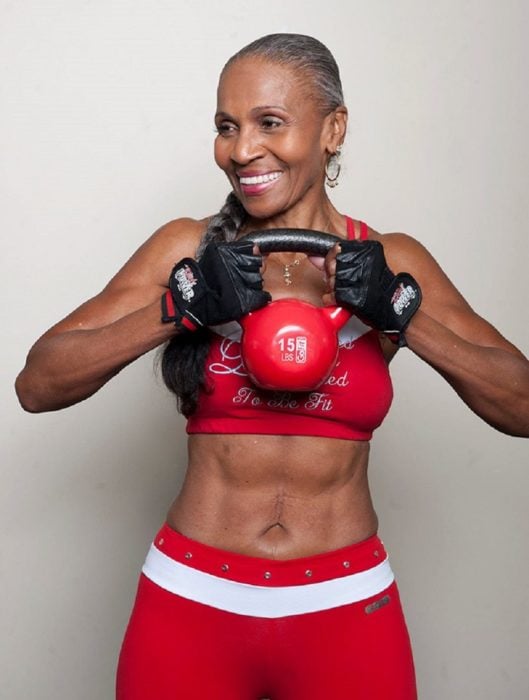 Ernestine Shepherd empezó a ejercitarse a los 56 años