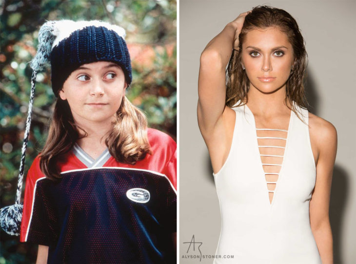 Alyson-Stoner de niña y cómo luce ahora