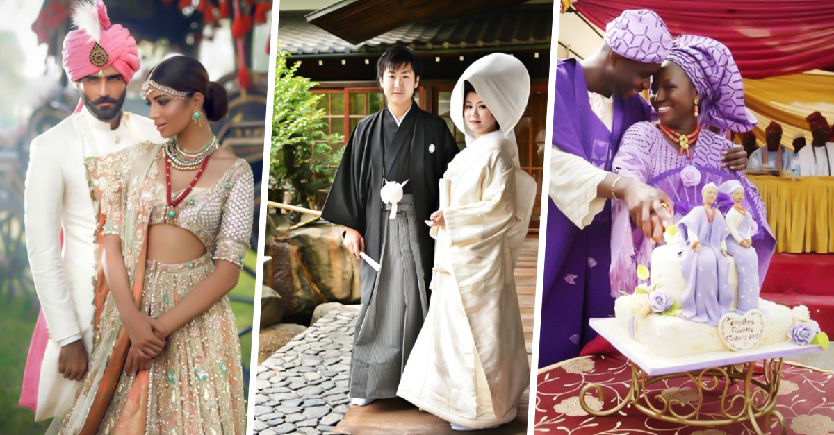 Hermosos vestidos de novia de 20 diferentes partes del mundo Hermosos vestidos de novia de 20 diferentes partes del mundo