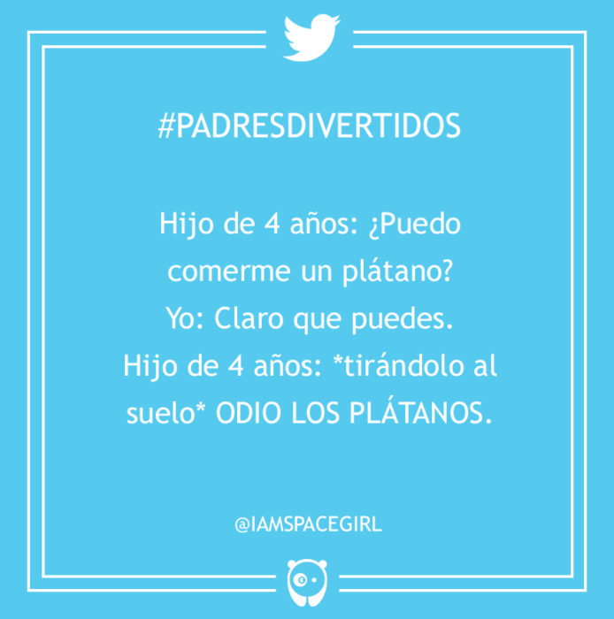 #PadresDivertidos puedo comerme un plátano?