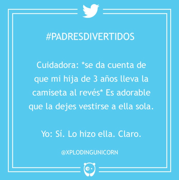 #PadresDivertidos es adorable que la dejes vestirse sola