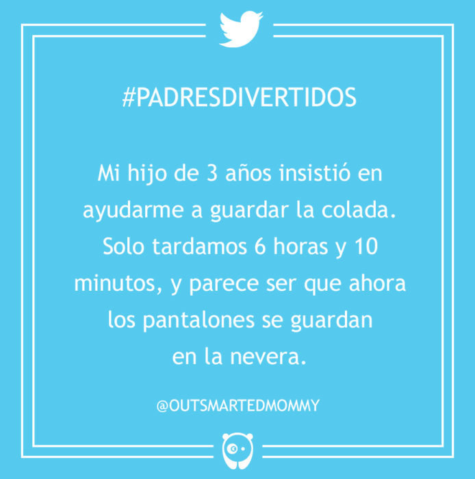 #PadresDivertidos pantalones en la nevera