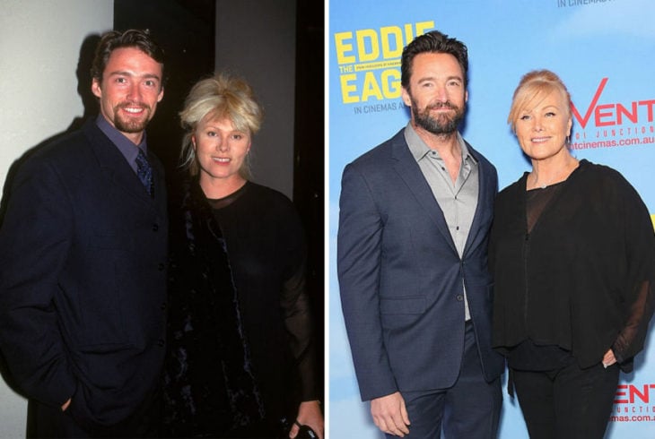 hugh jackman y su esposa