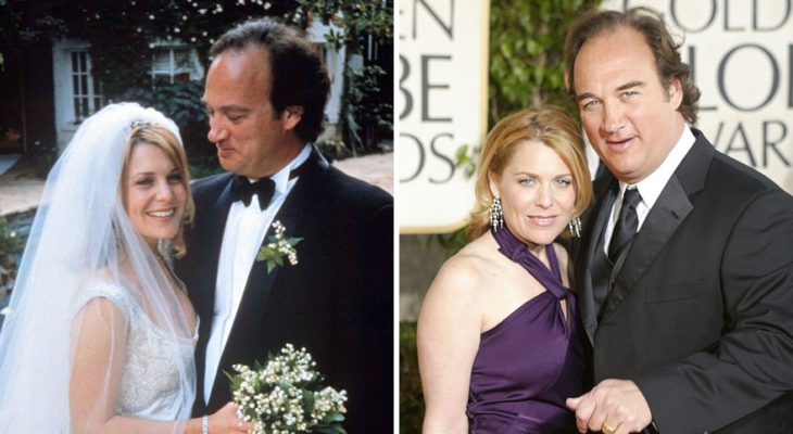 james belushi y su esposa