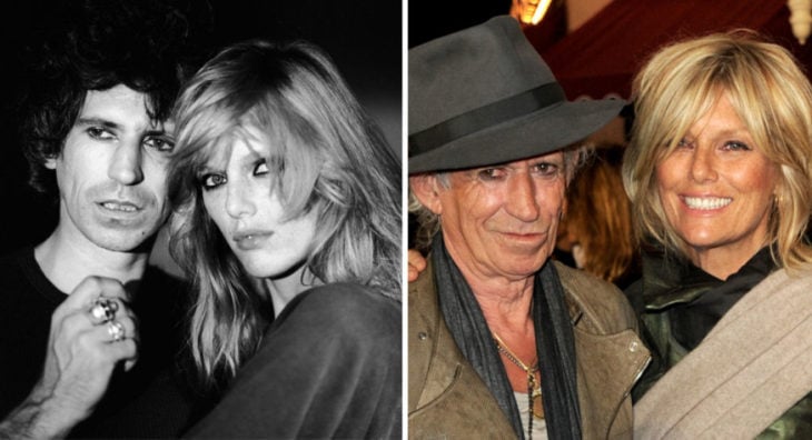 keith richards y su esposa