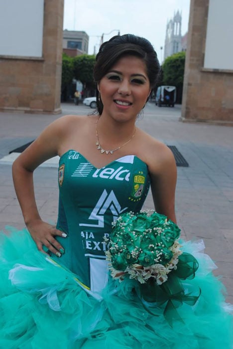 vestido de quinceañera naco