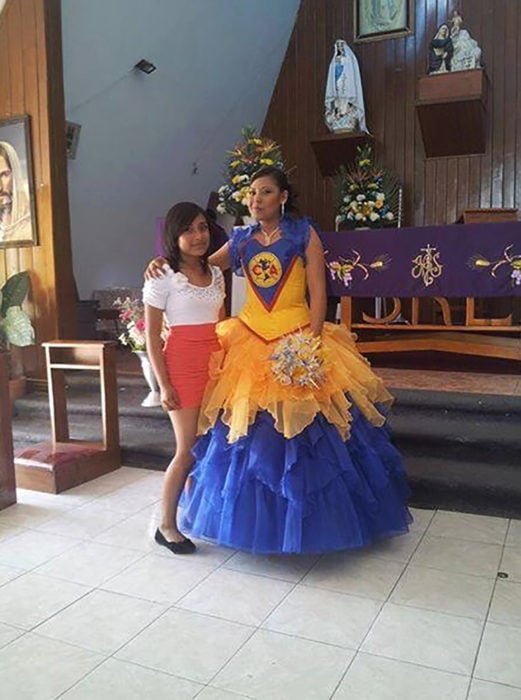 vestido de club américa quinceañera