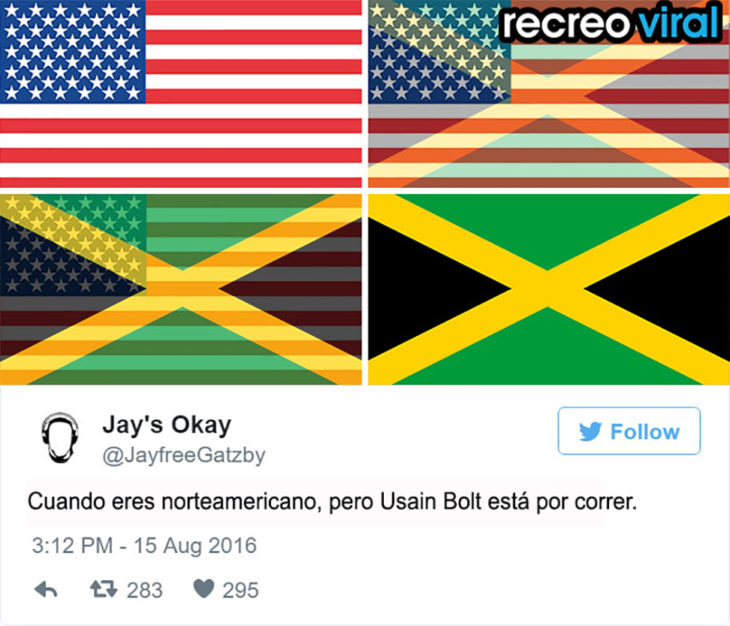 bandera de estados unidos se convierte en la de jamaica