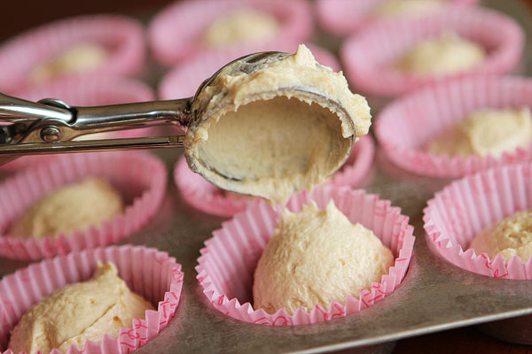 cupcakes cuchara para helado