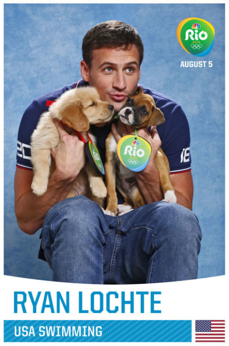 ryan lochte y perrito