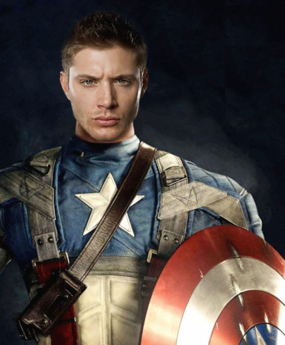 jensen ackles como capián américa