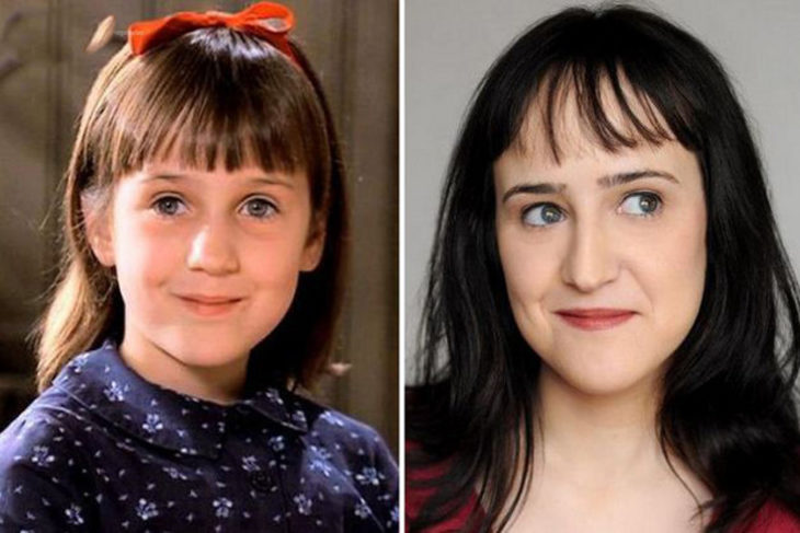 antes y después actriz de matilda