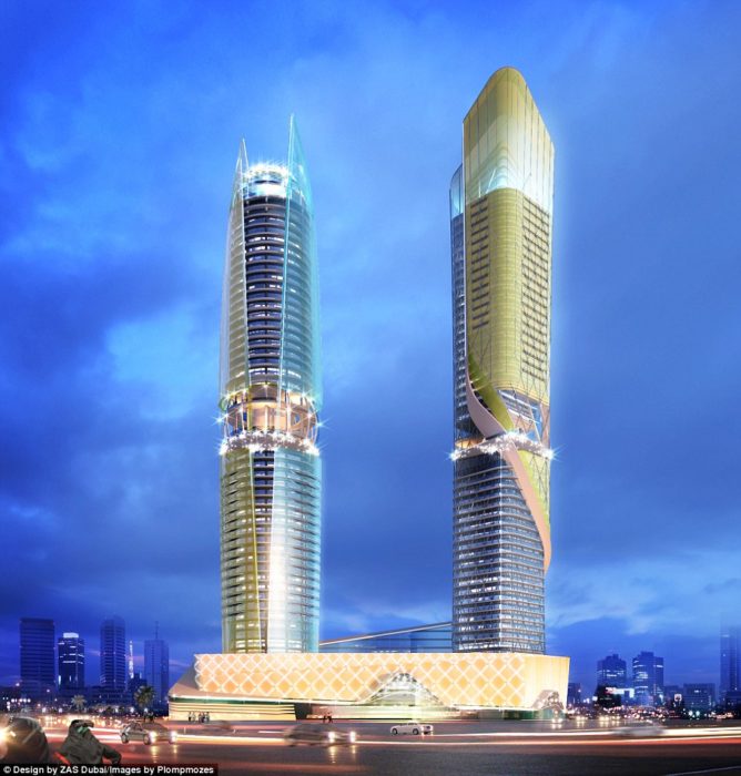 dos edificios de dubai