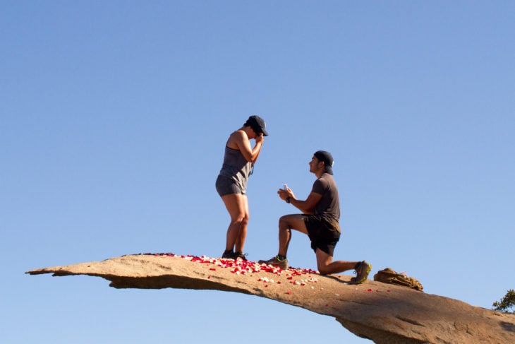 pedida de matrimonio en potato chip rock